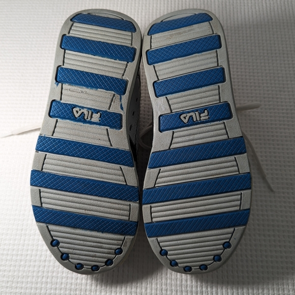 Fila Fit Walk-N-Sculpt Athletic Shoes, Blue/White, Size 7-1/2M - Picture 7 of 11